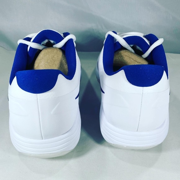 New Nike Vapor Pro Golf White Blue Mens Golf Shoe - Picture 7 of 9